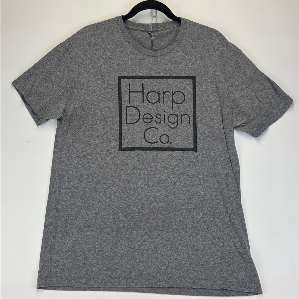 HARP DESIGN CO Magnolia Gray T-shirt Size XL
